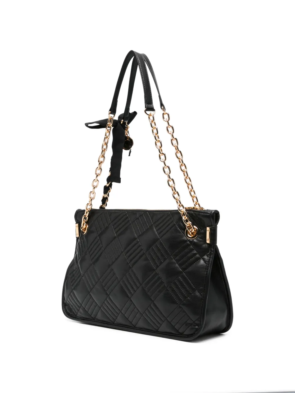 Love Moschino Gewatteerde shopper Zwart