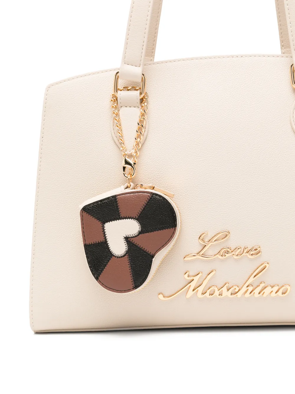 Love Moschino Gewatteerde shopper Beige