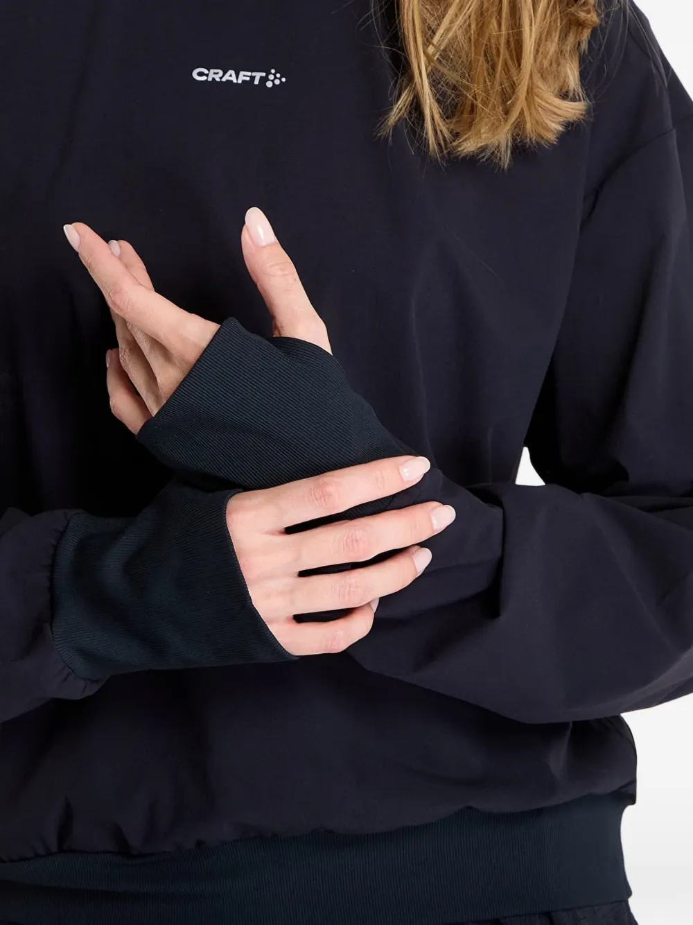 CRAFT Sweater met lange mouwen Zwart