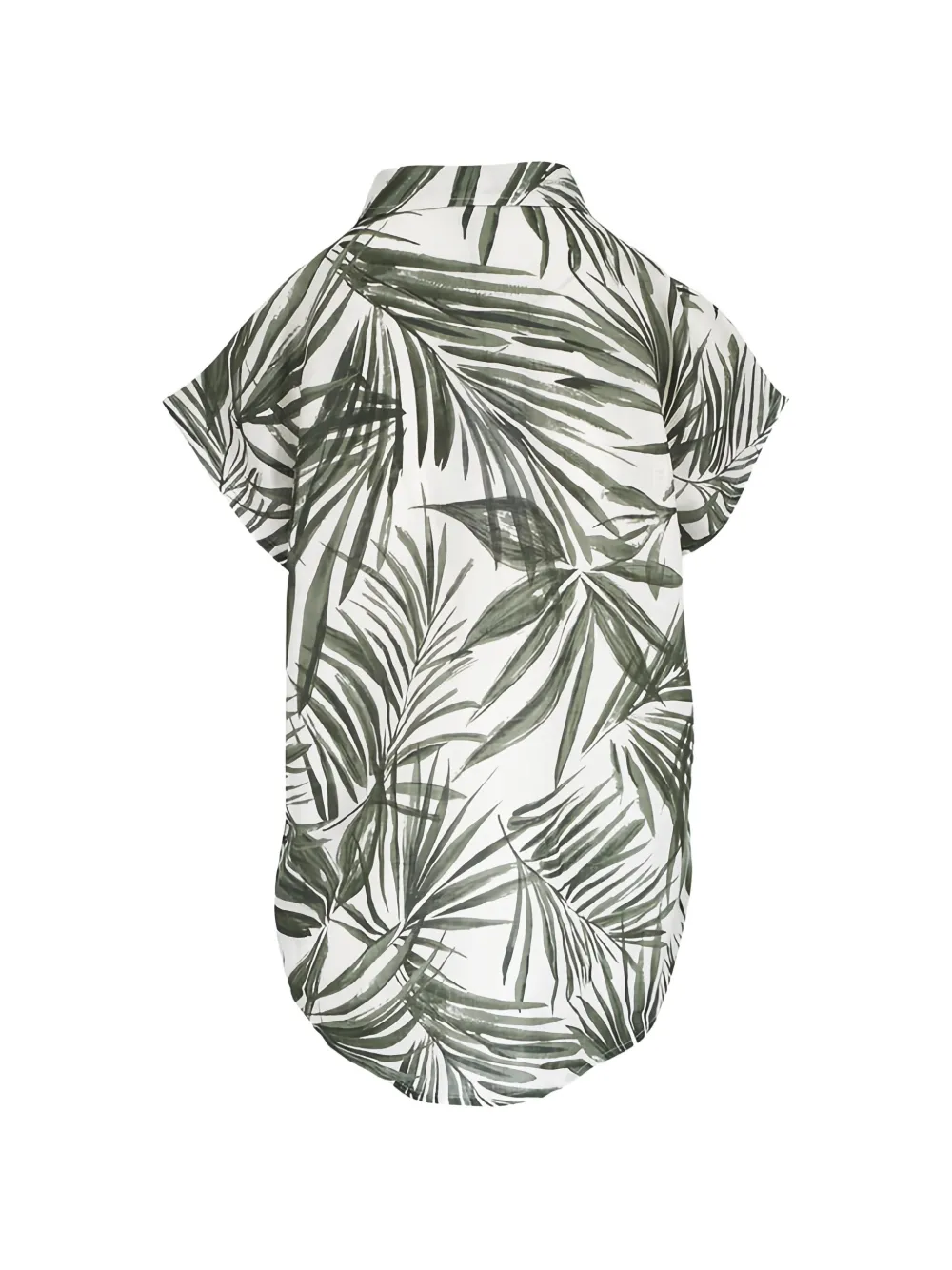  Bogner Charlet Leaf-print Blouse - White 
