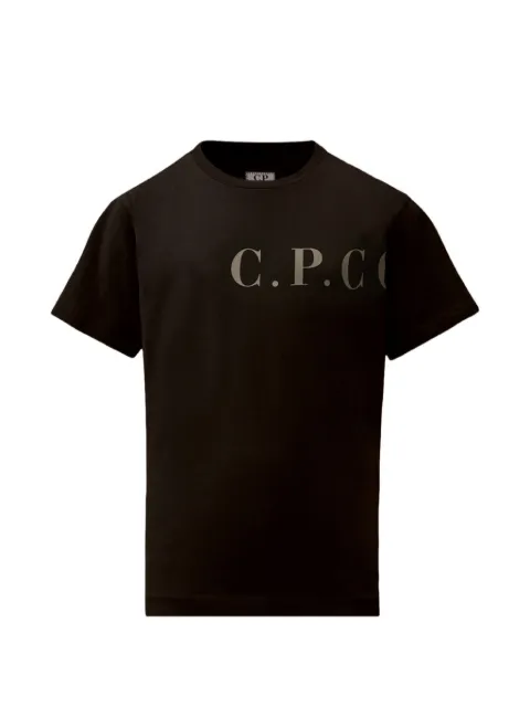 C.P. Company Kids 30/1 short-sleeve logo-print cotton T-shirt