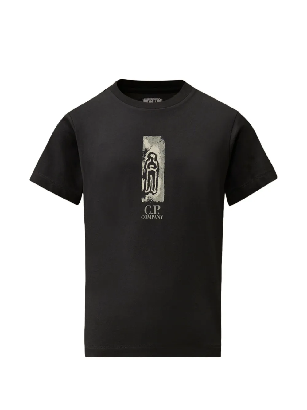 C.P. Company Kids graphic-print T-shirt - Nero