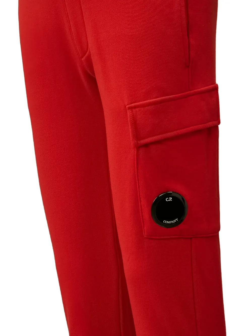 C.P. Company Kids Trainingsbroek met detail Rood