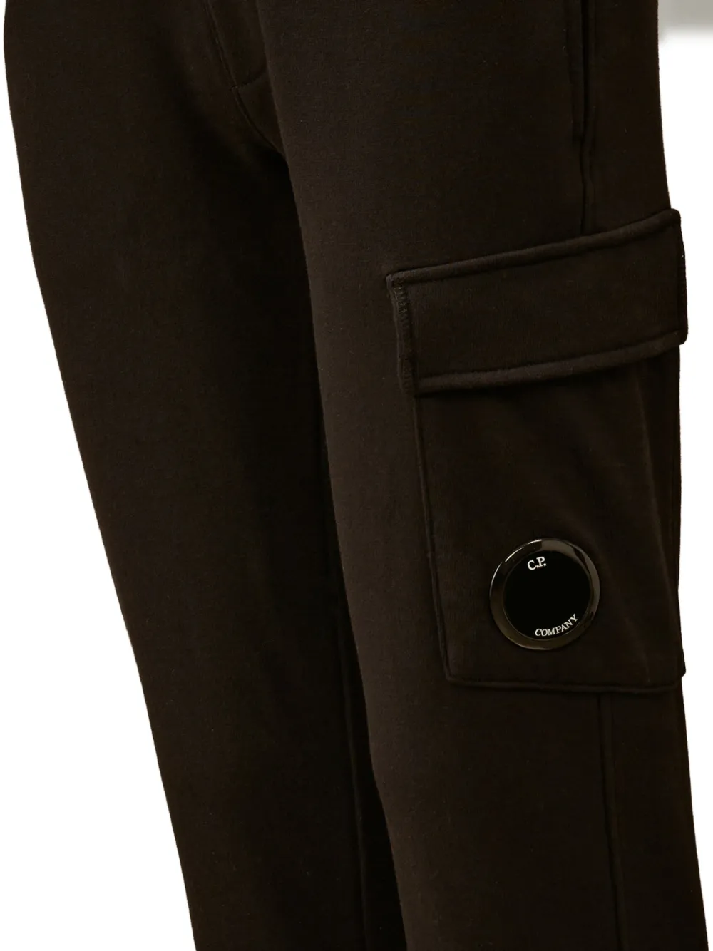 C.P. Company Kids Trainingsbroek met lens-detail Zwart