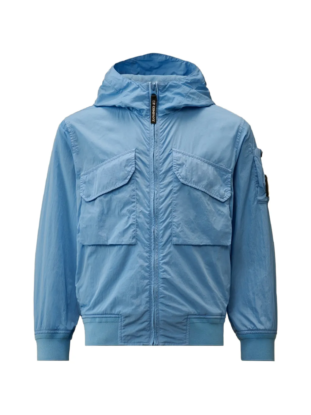 C.P. Company Kids lens-detail hooded jacket - Blu