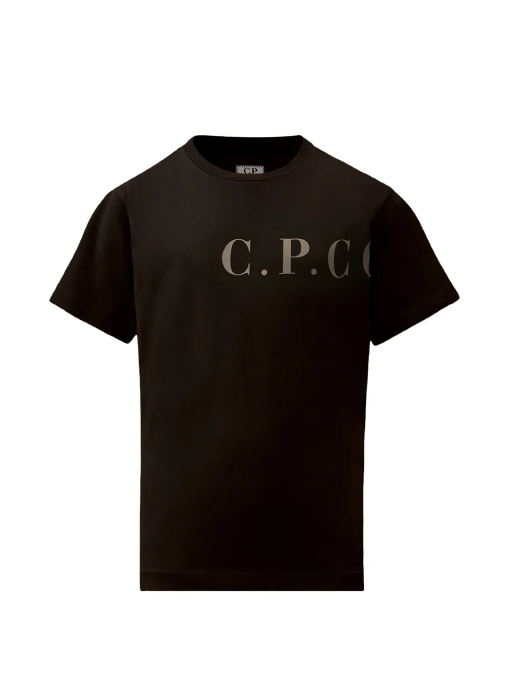 C.P. Company Kids logo-print short-sleeve T-shirt - Nero