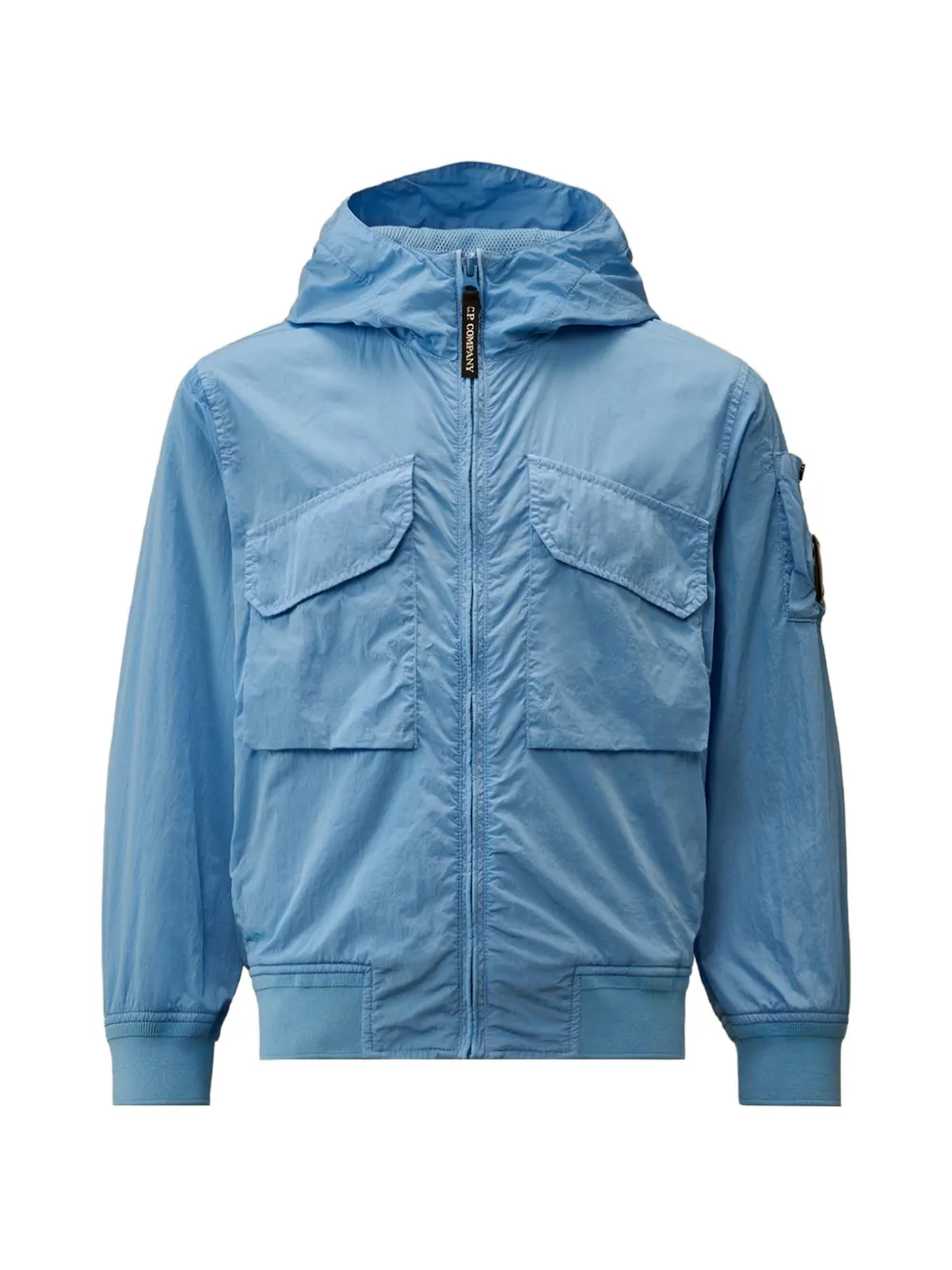 C.P. Company Kids lens-detail hooded jacket - Blu