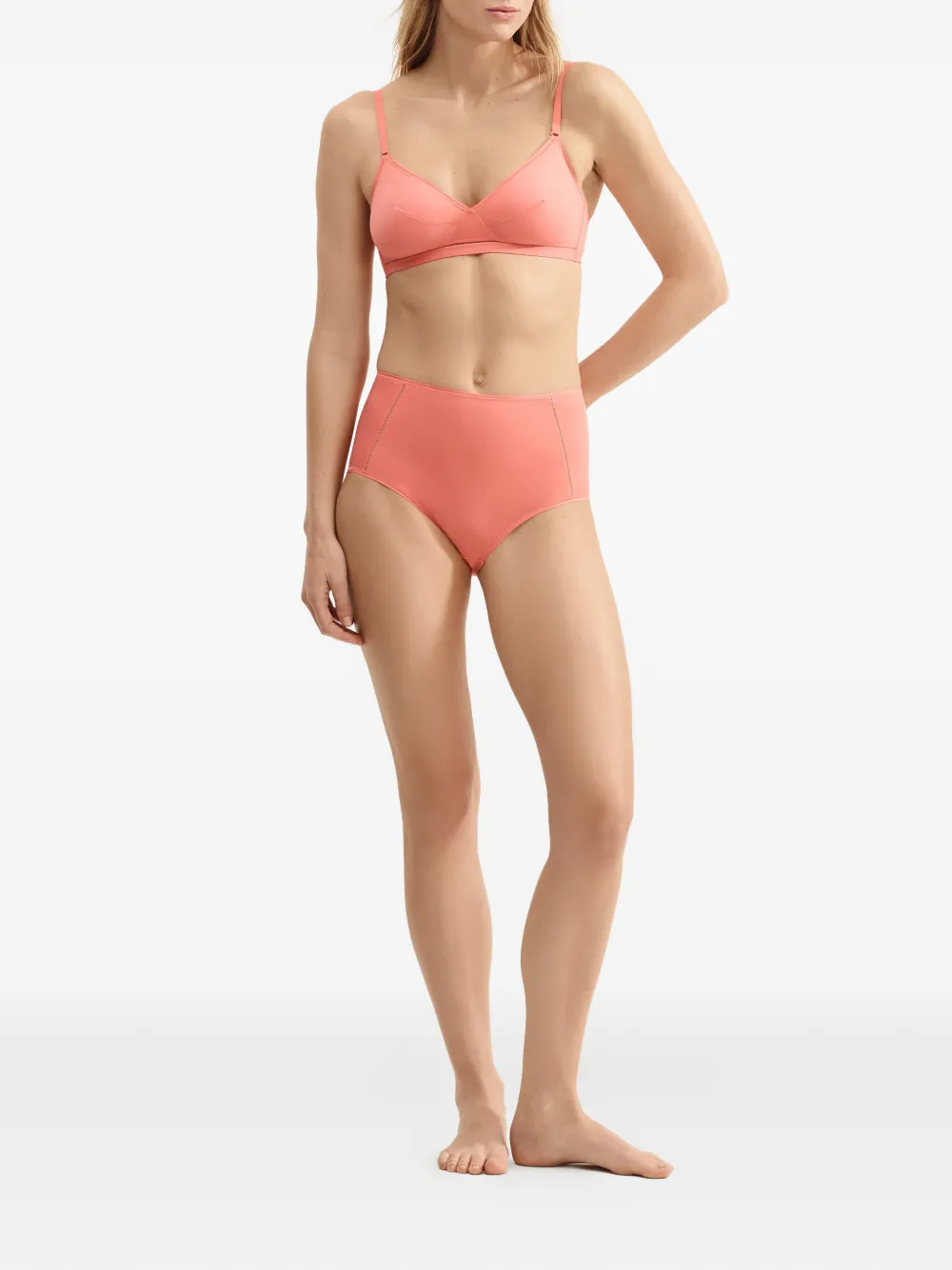 ERES Brina Soyeuse high waist slip Roze