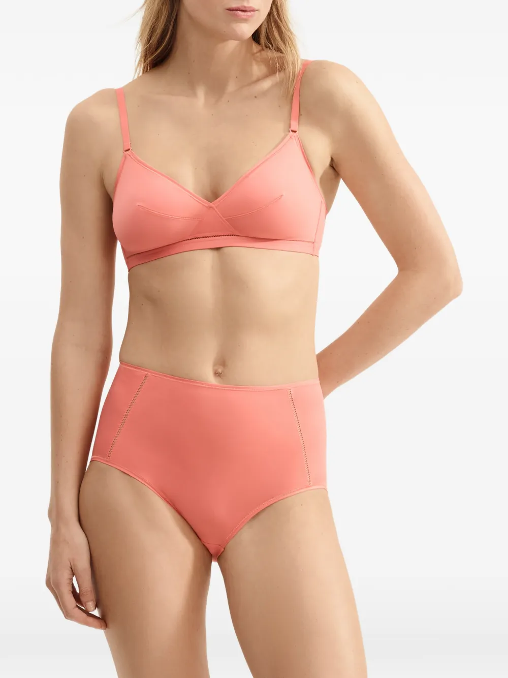 ERES Brina Soyeuse high waist slip Roze