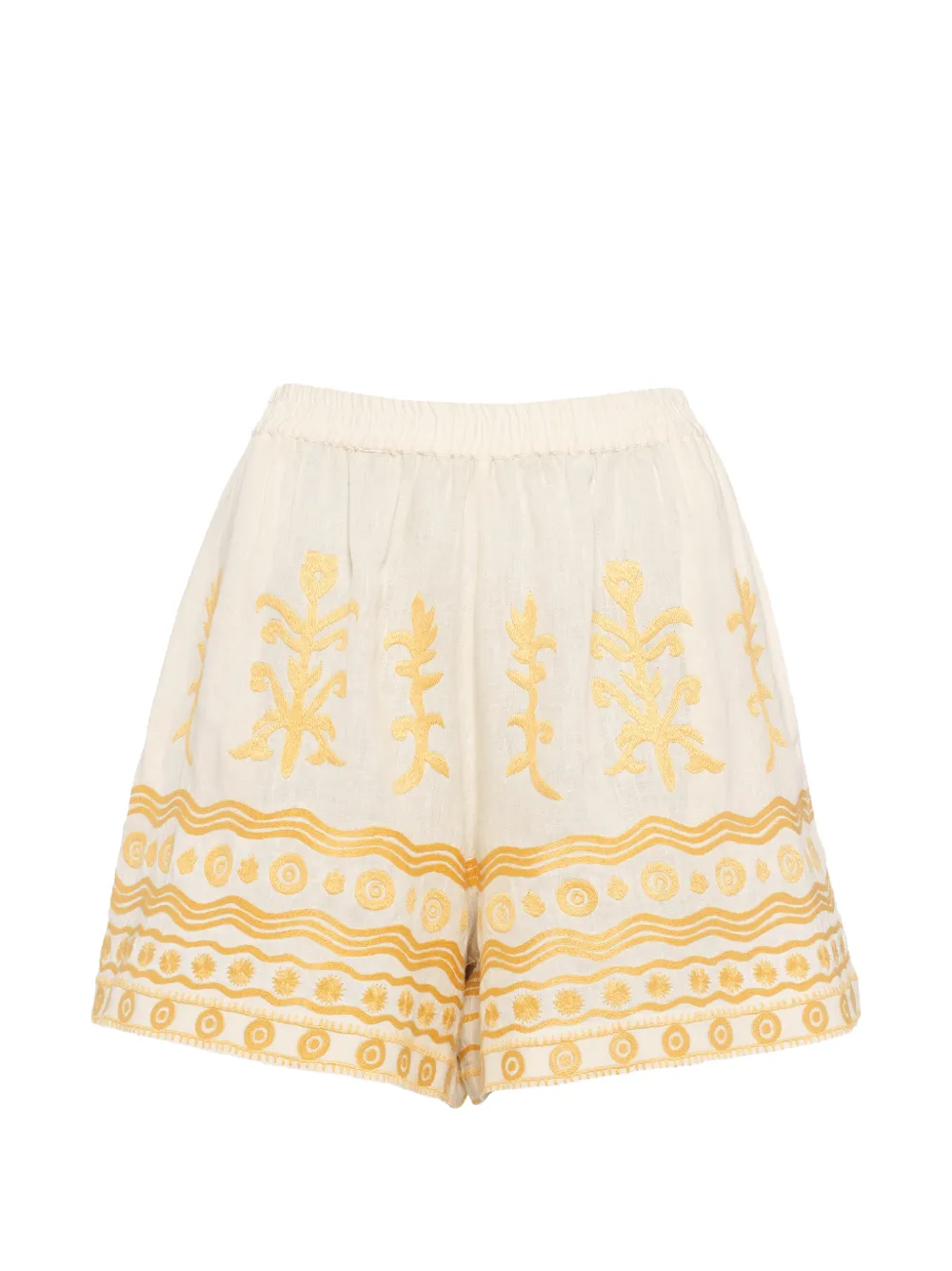 ERES Euphorbia Shorts mit Stickerei - Nude