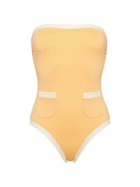 ERES Exotique bustier pocket swimsuit