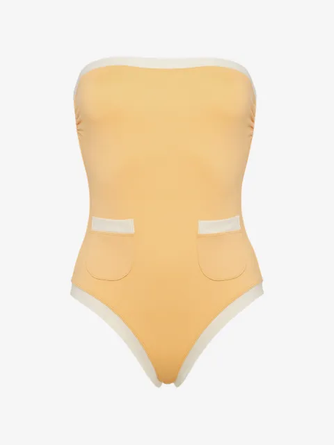 ERES Exotique bustier pocket swimsuit