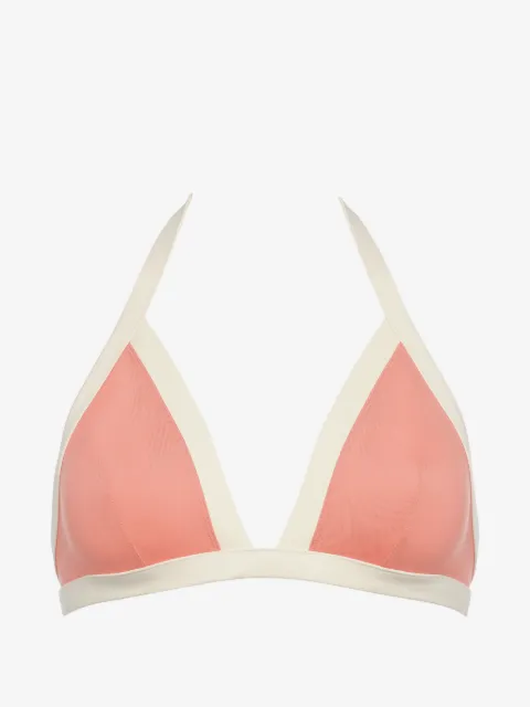 ERES Stapelia contrast-trim bandeau bikini top