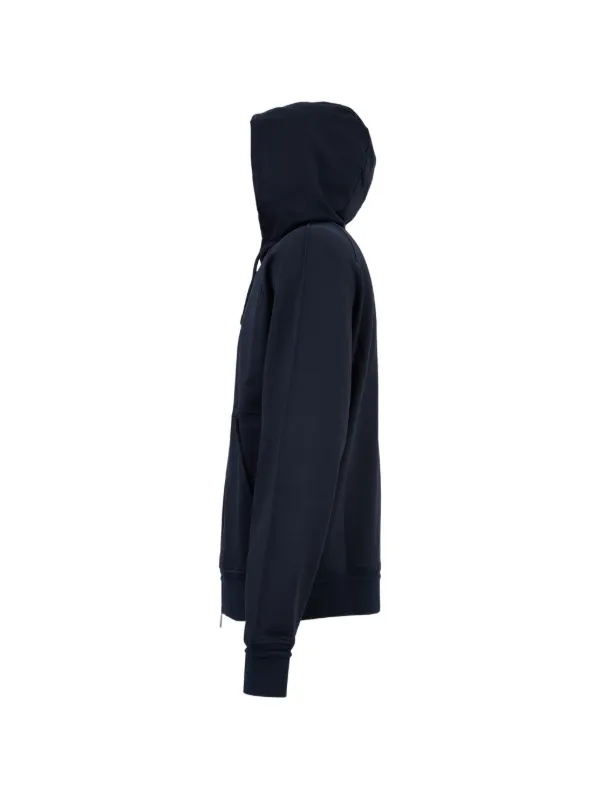 Zegna Zipped Hoodie | Blue | FARFETCH RO