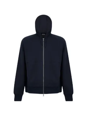 Ermenegildo Zegna ブラック フルジップパーカー Zegna メンズ パーカー通販 - FARFETCH