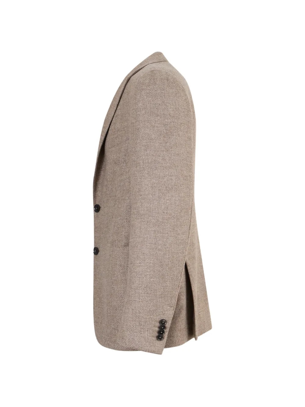 Zegna Blazer met dubbele rij knopen Bruin