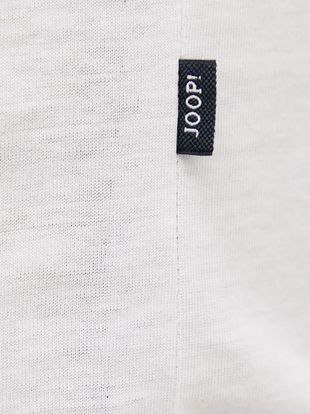 Joop! Cosmo T-shirt met geborduurd logo Wit