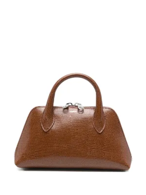 Coperni クロコパターン ハンドバッグ | ブルー | FARFETCH JP