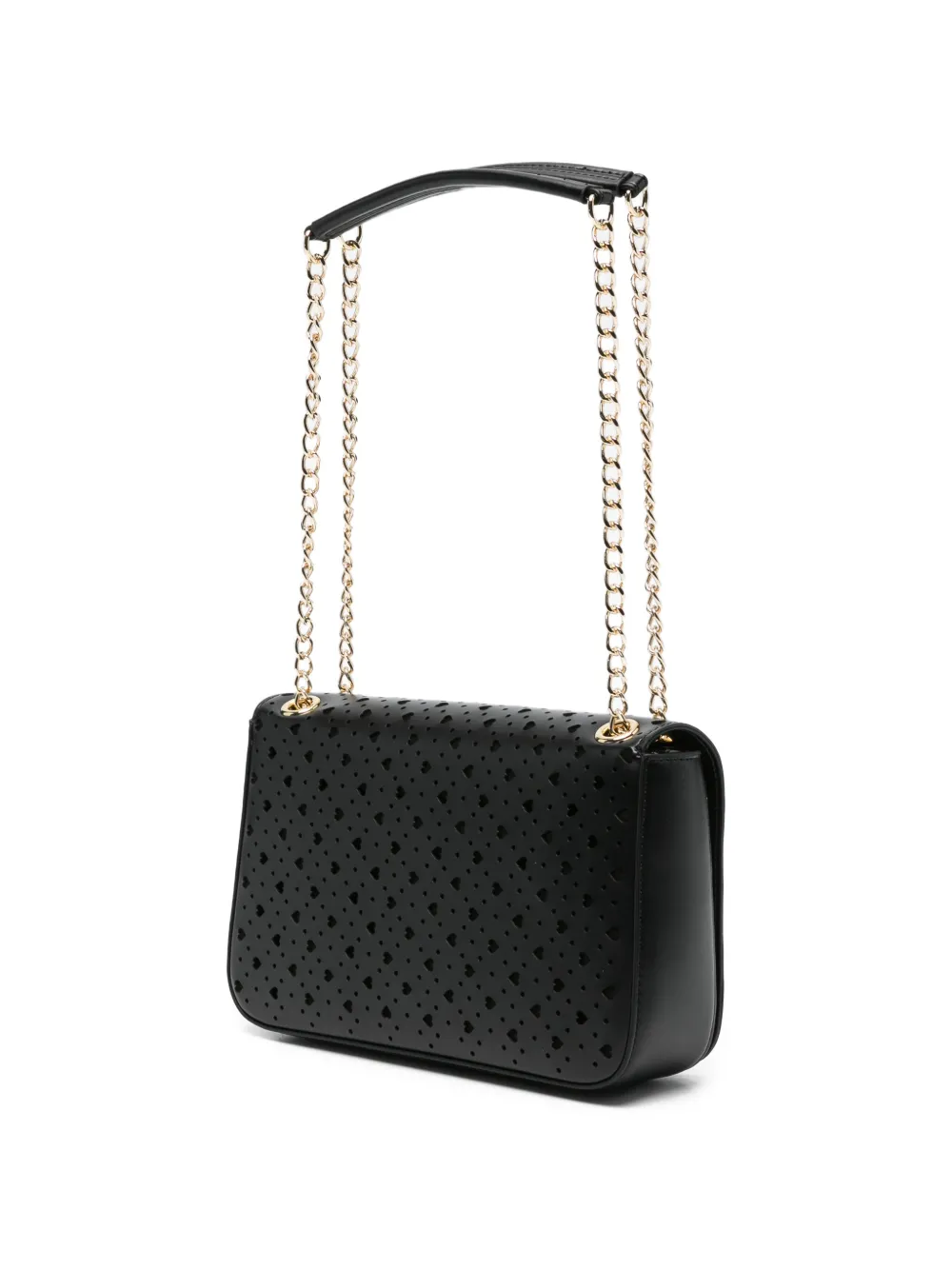 Love Moschino Perforated Cross Body Bag | Black | FARFETCH