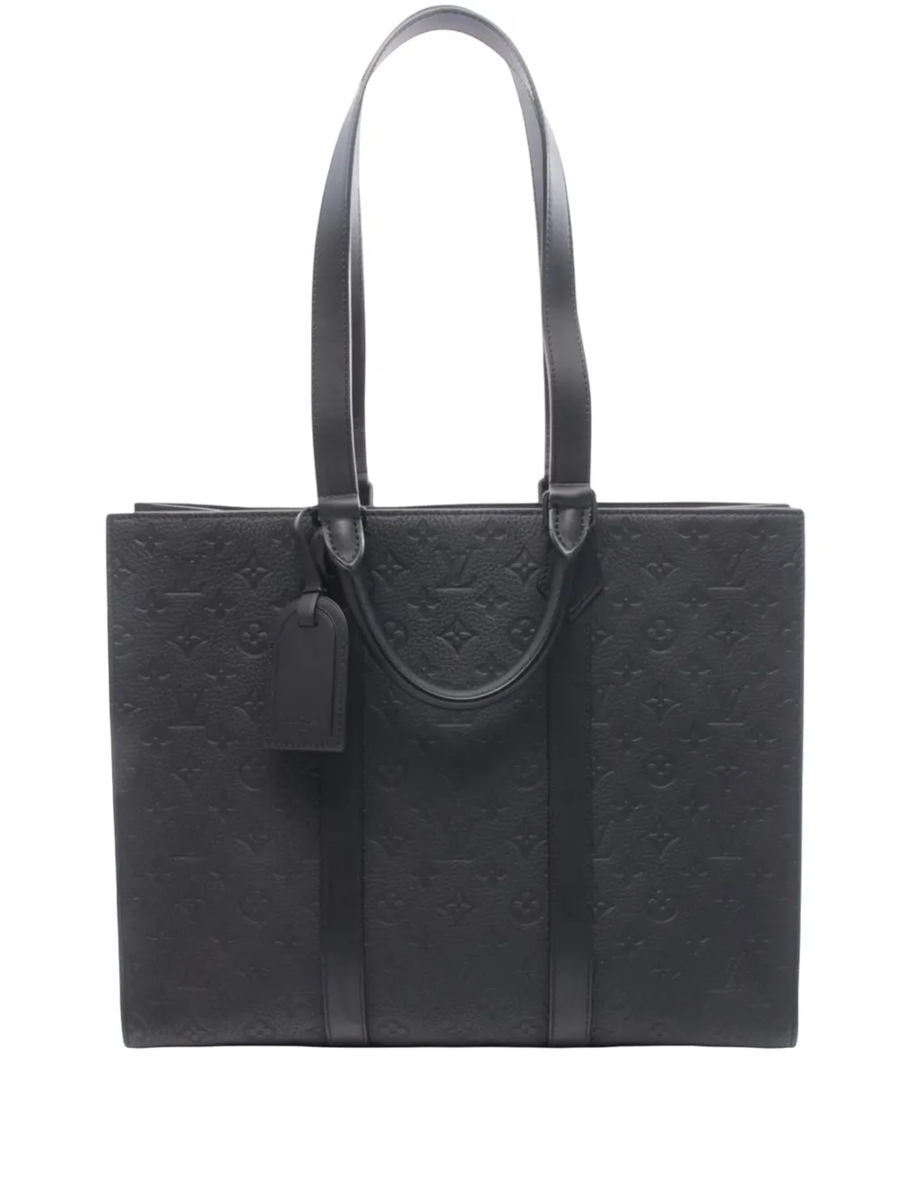 Louis Vuitton Pre-Owned 2021-2026 Monogram Empreinte Sac Plat 24H tote bag - Nero