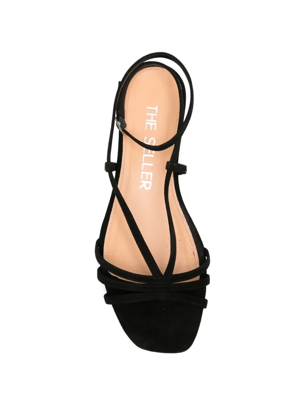 The Seller suede sandals Zwart
