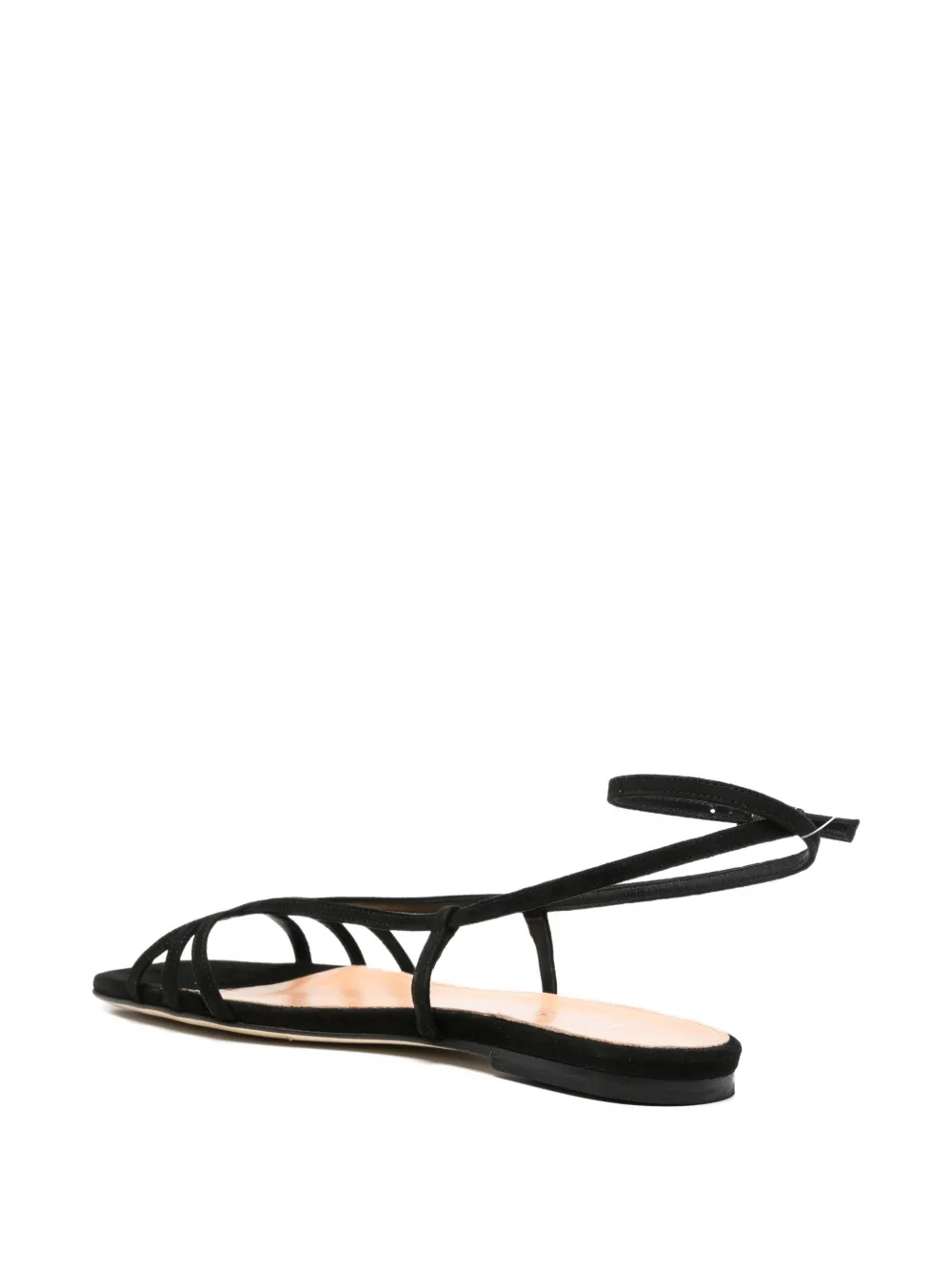 The Seller suede sandals Zwart