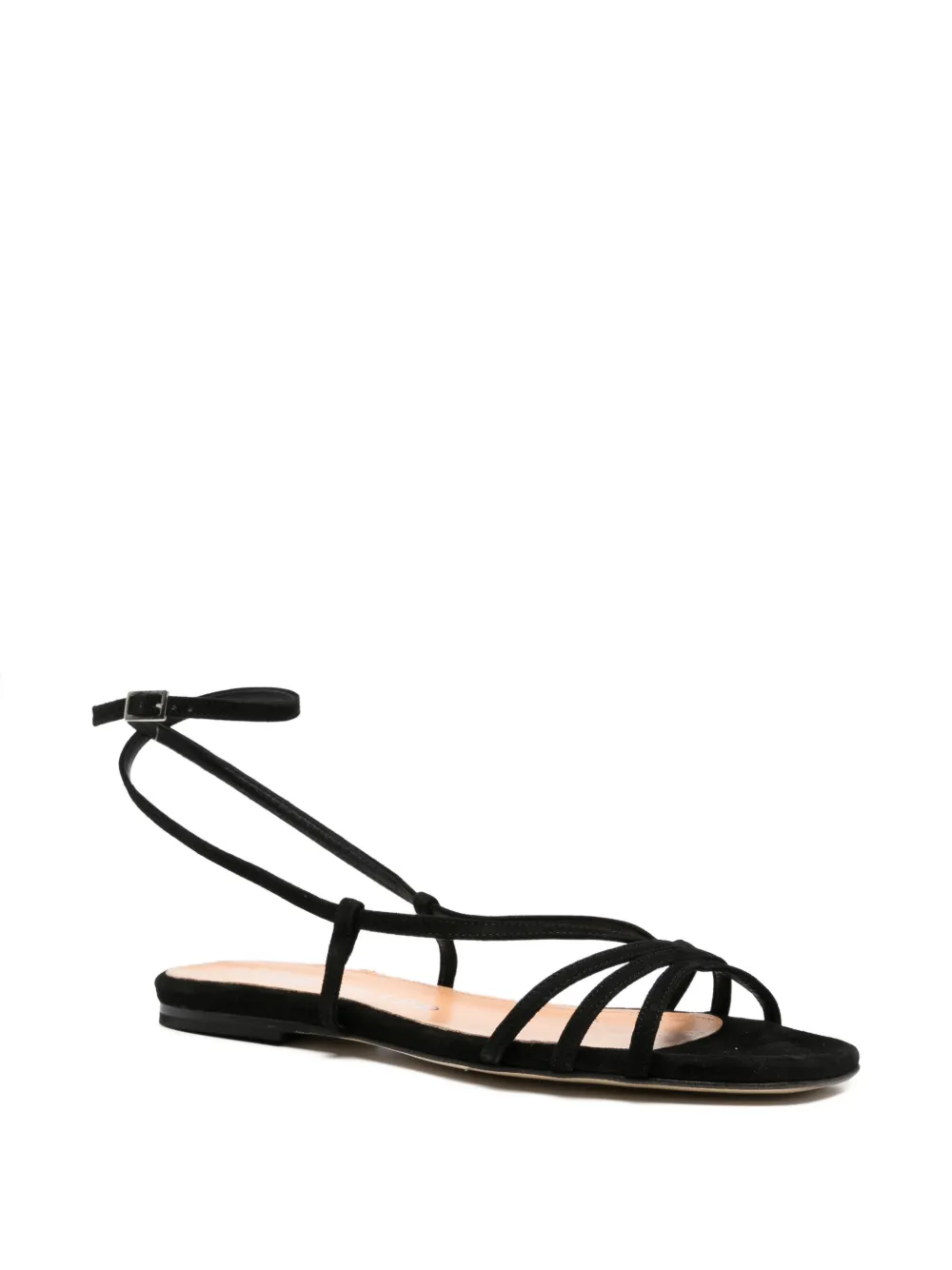 The Seller suede sandals Zwart