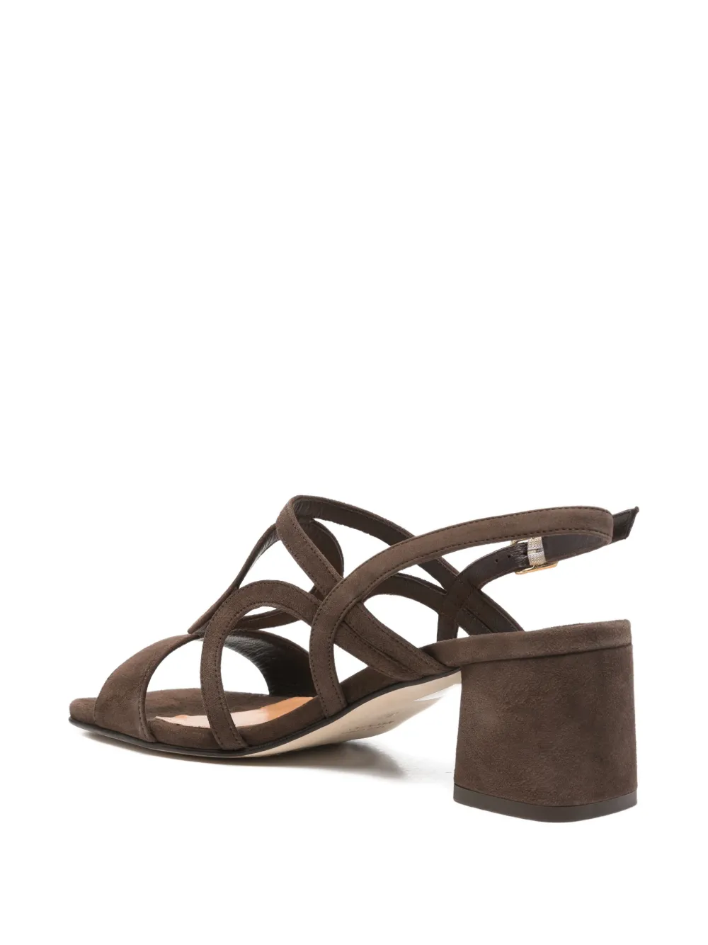 Julie Dee suede sandals Bruin