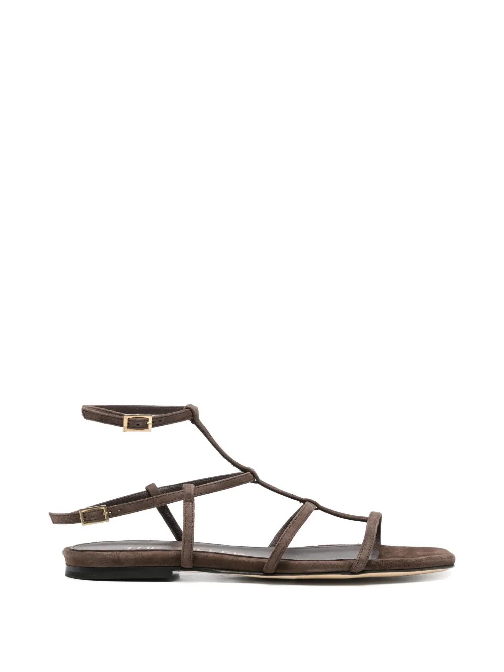 The Seller T-bar suede sandals - Marrone