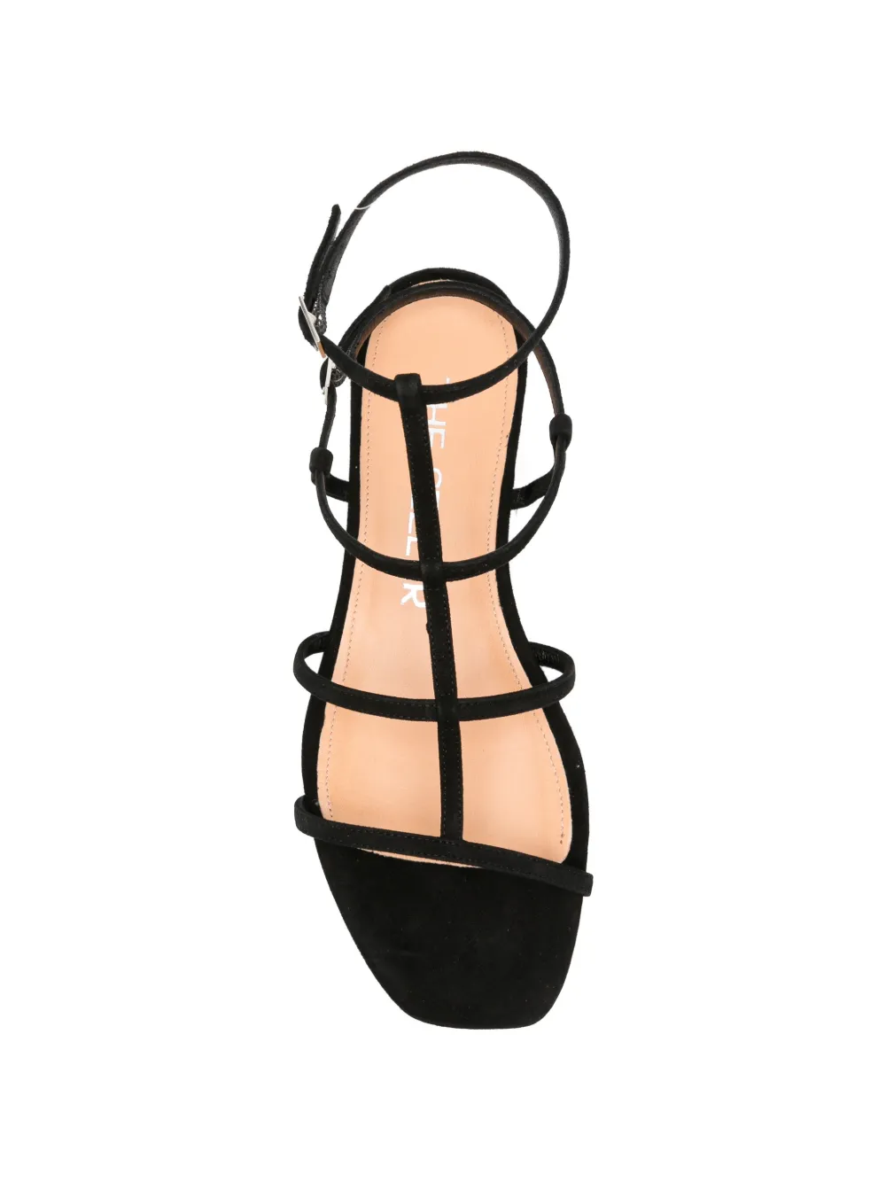The Seller suede sandals Zwart