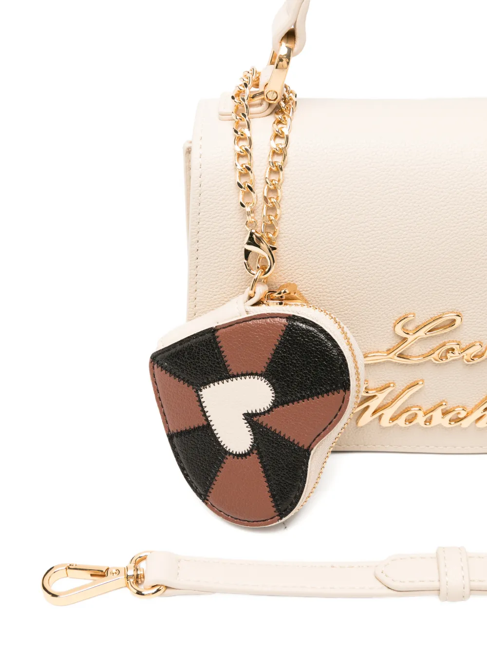Love Moschino Gewatteerde shopper Beige