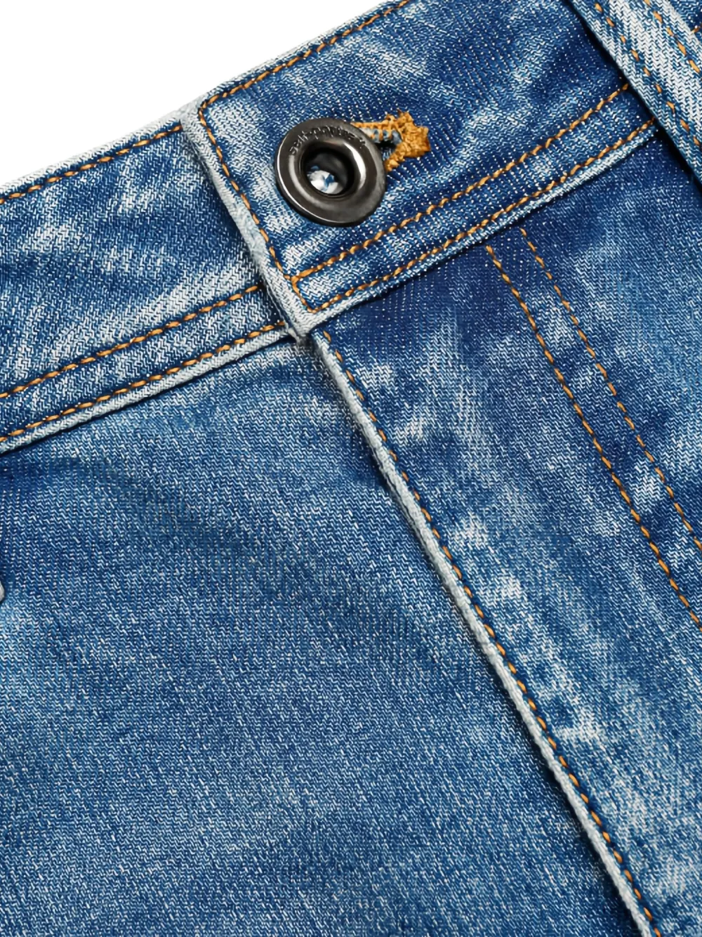  Self-portrait High-waist Flared Jeans - Blue 
