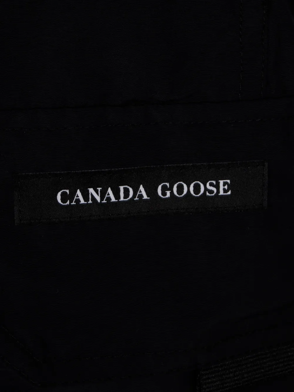Canada Goose elasticate-waistband trousers Zwart