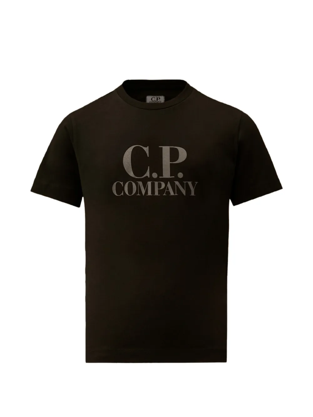 C.P. Company Kids logo-print T-shirt - Nero