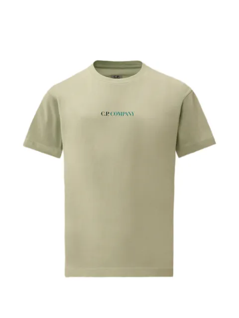 C.P. Company Kids playera con logo estampado