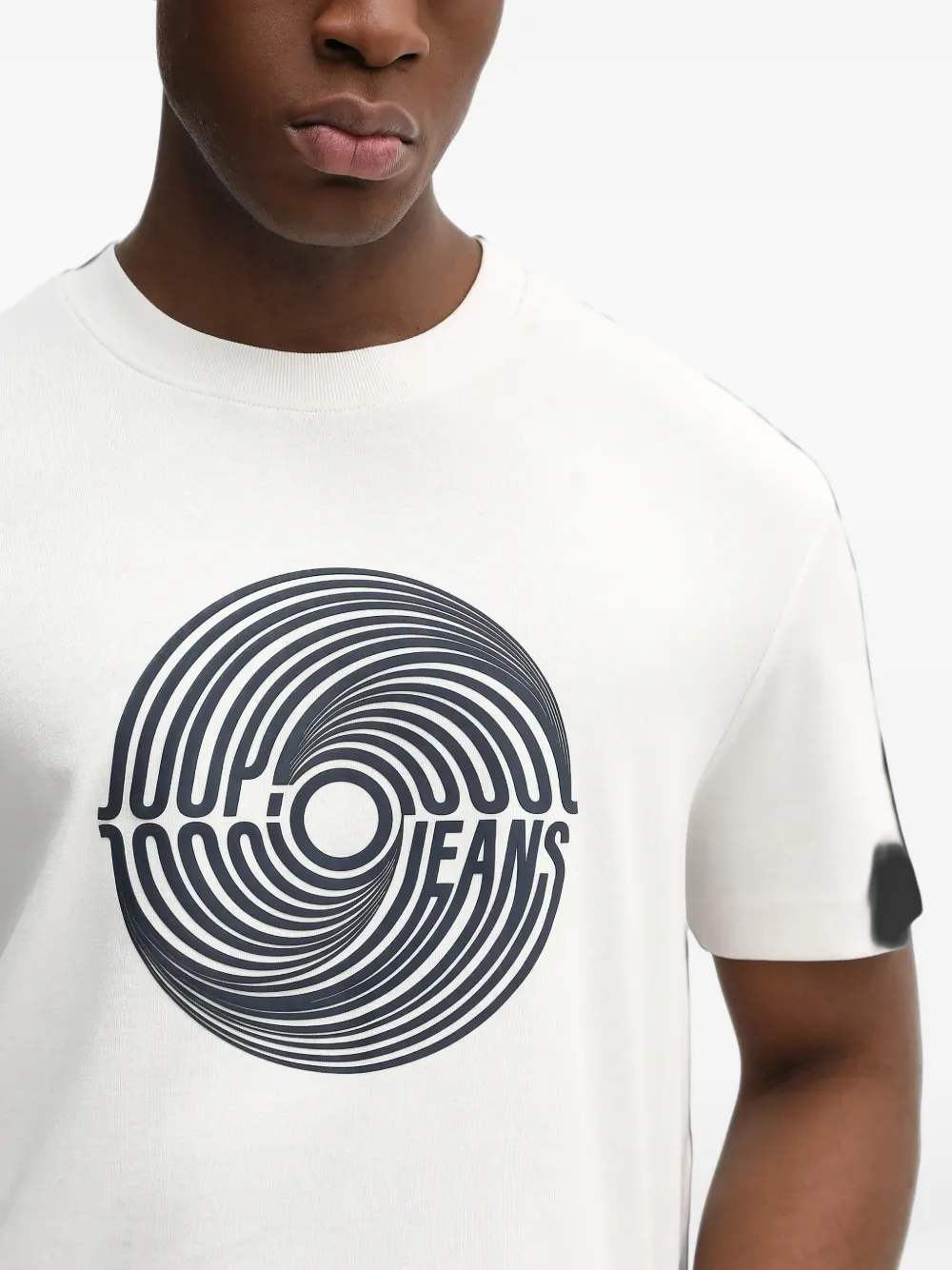 Joop! T-shirt met grafische print Wit