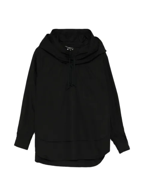 Comme Des Garçons drawstring layered hoodie