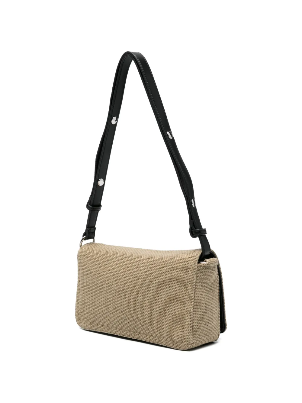 Love Moschino logo shoulder bag - Toni neutri
