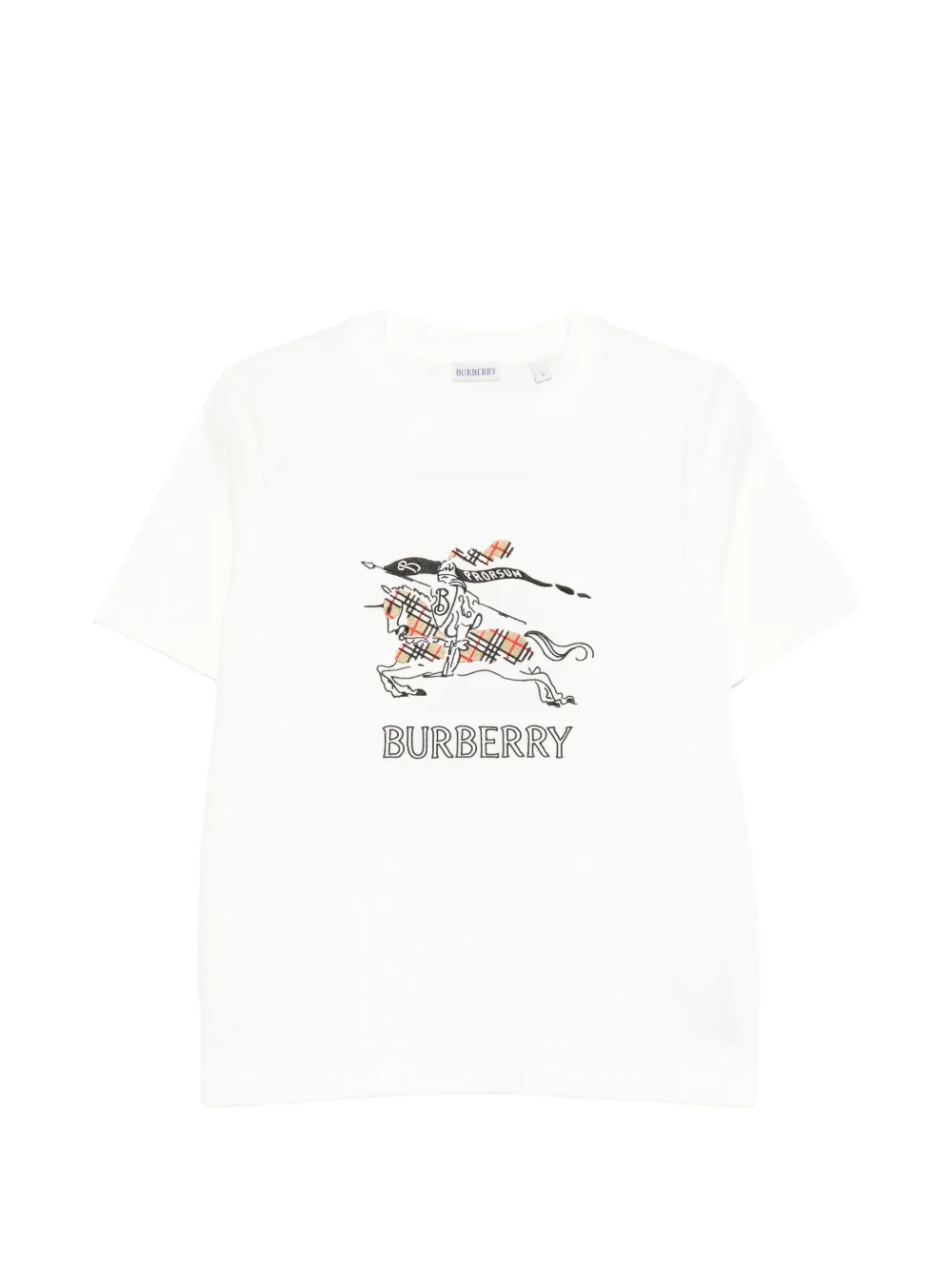 Burberry EKD Sketch T-shirt - Toni neutri