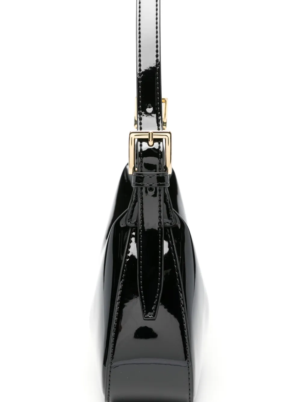 Love Moschino Schoudertas met logo Zwart