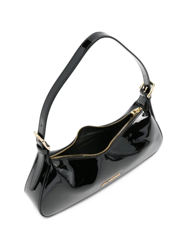 Love Moschino logo-detail Shoulder Bag | Black | FARFETCH