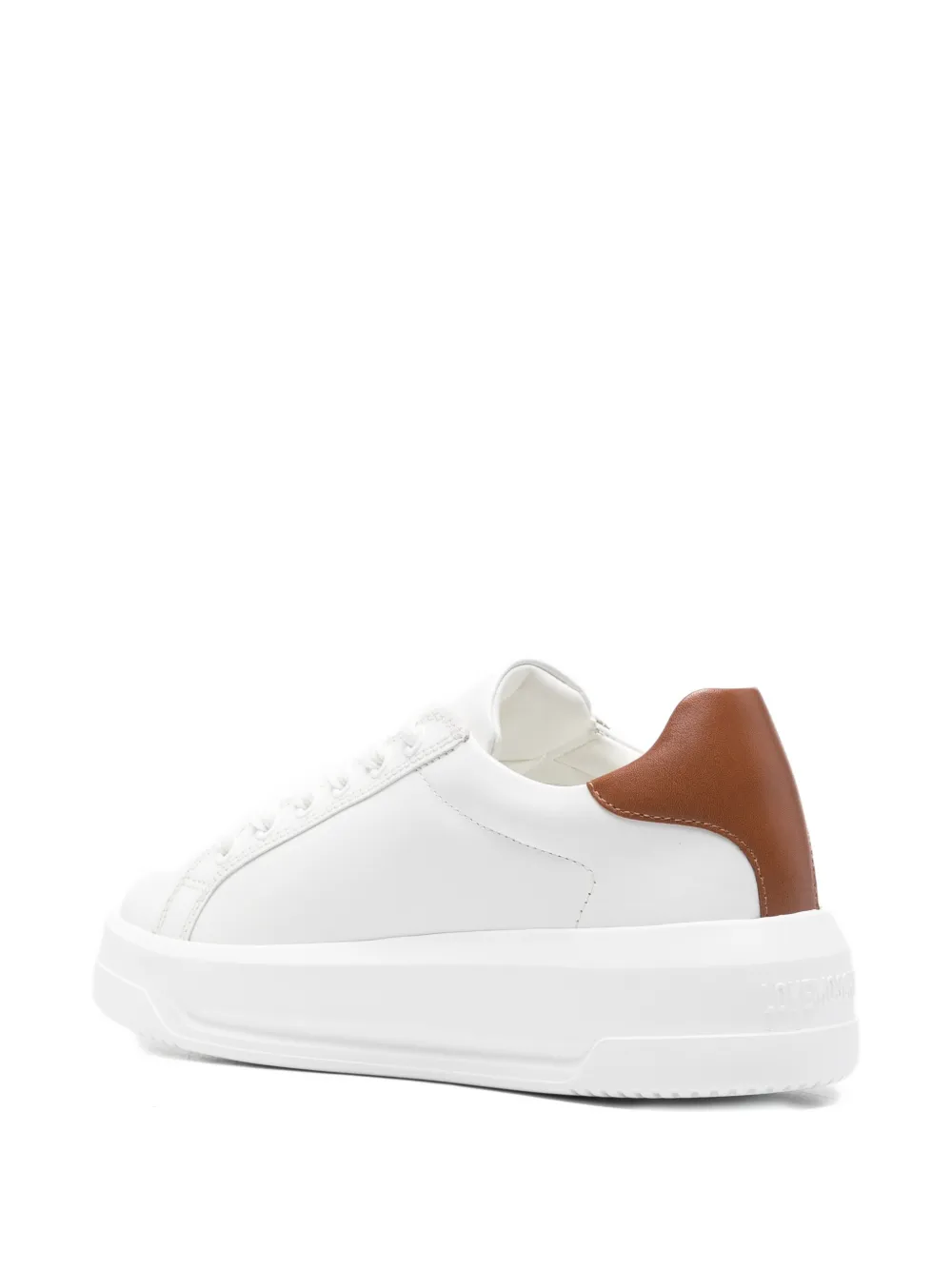 Love Moschino contrast panel sneakers Wit