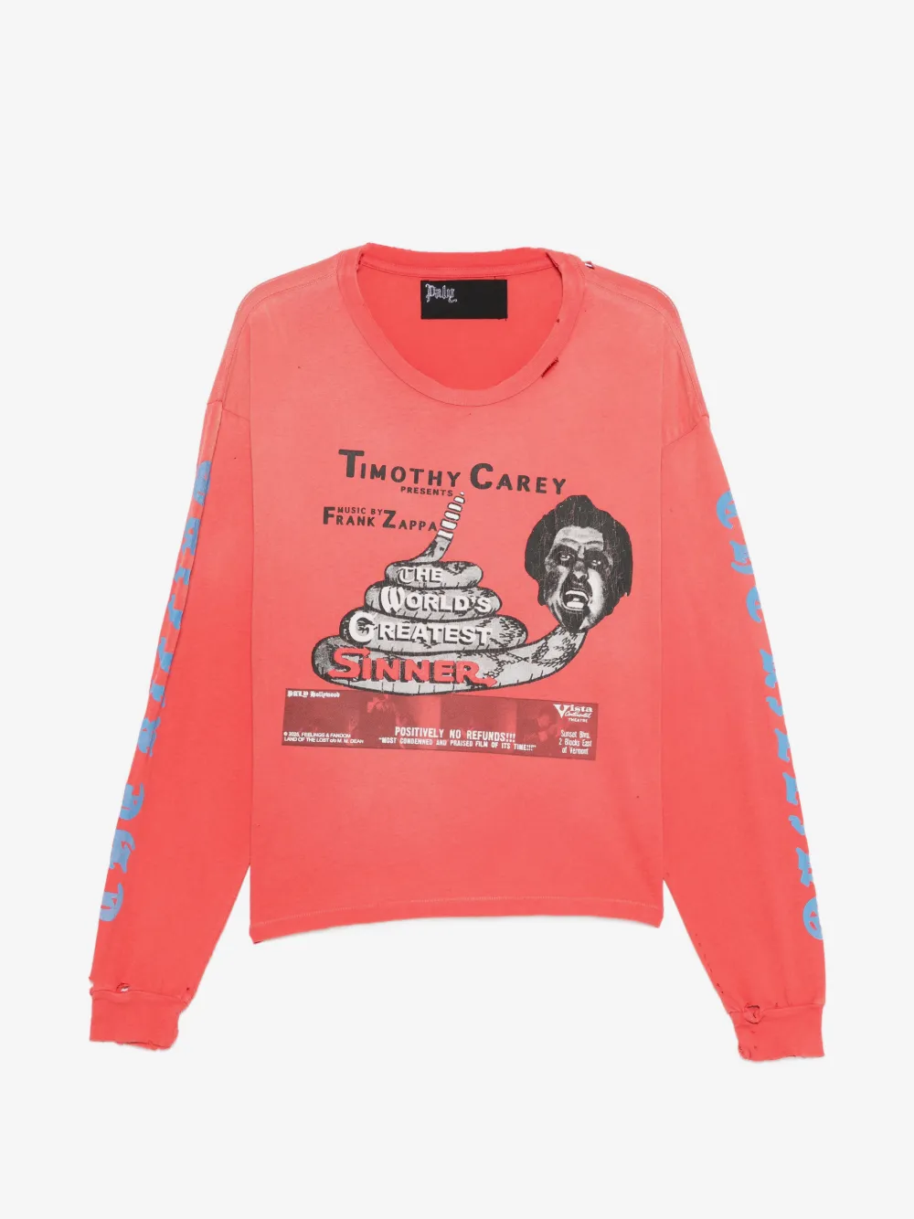 Paly long-sleeve T-shirt | Red | Image 1
