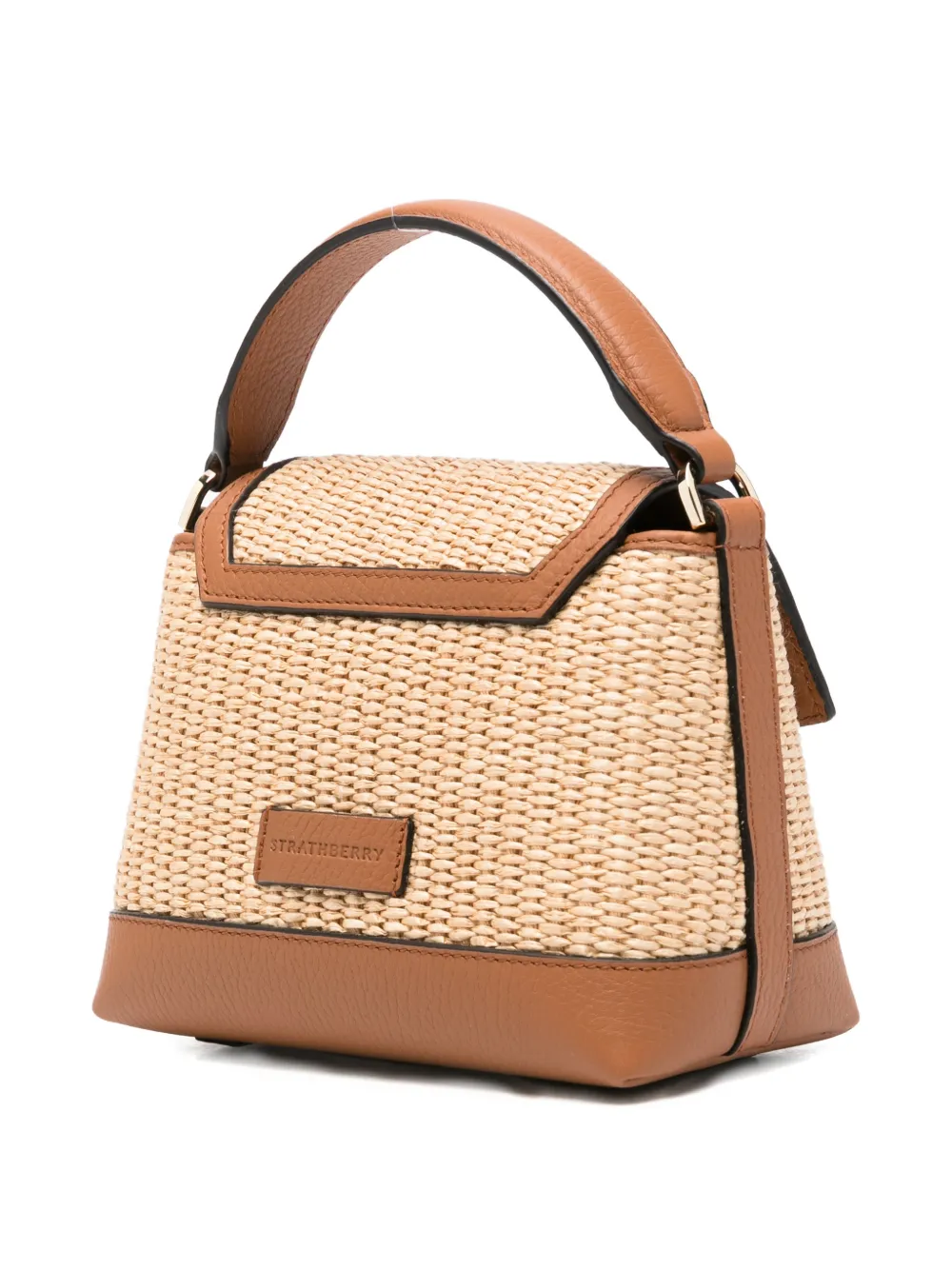  Strathberry Mosaic Nano Tote Bag - Neutrals 
