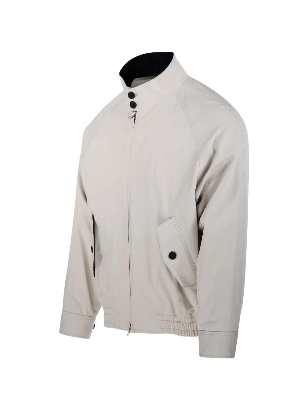  Dunst Button Zip Jacket - Neutrals 