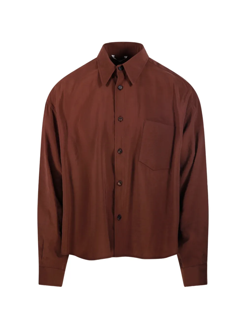 Hevo pocket shirt - Marrone