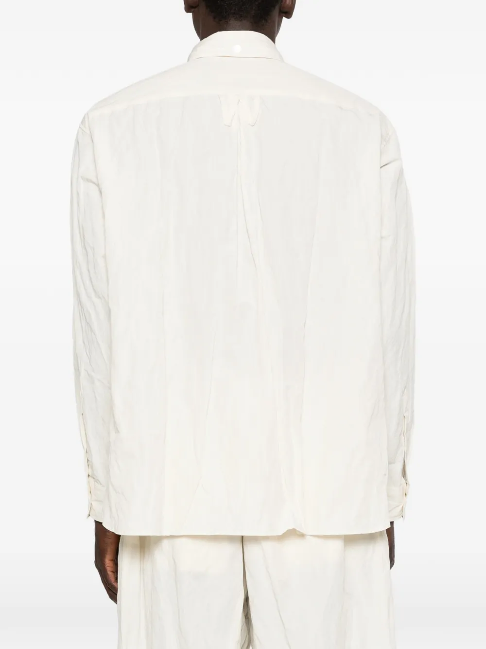 Willy Chavarria Veterano overhemd Beige