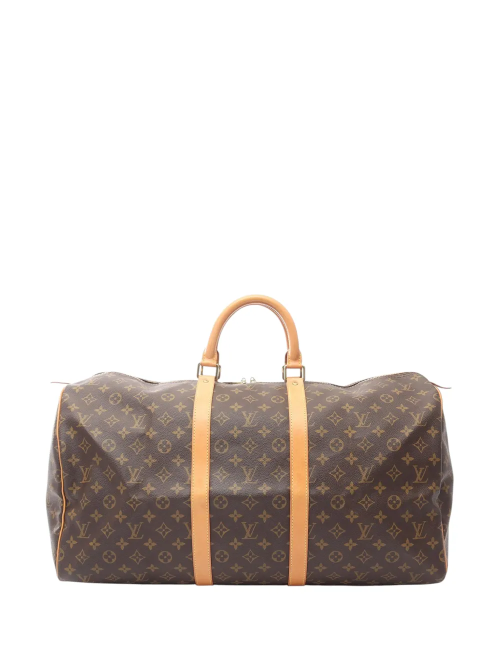 Louis Vuitton Pre-Owned 2000 Monogram Keepall 55 travel bag - Braun