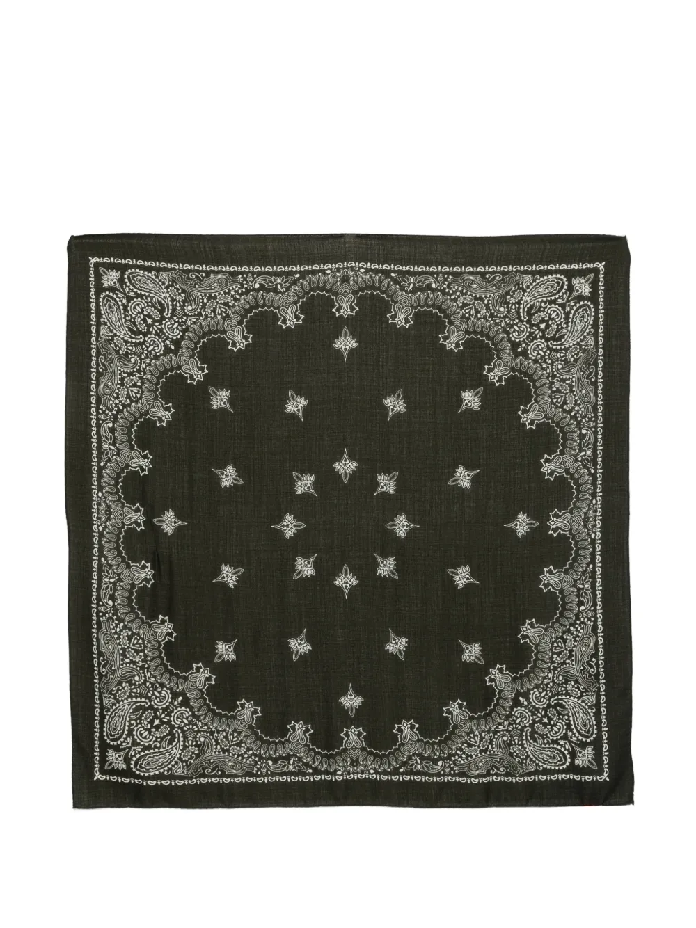 Destin Judy bandana-print scarf - Verde