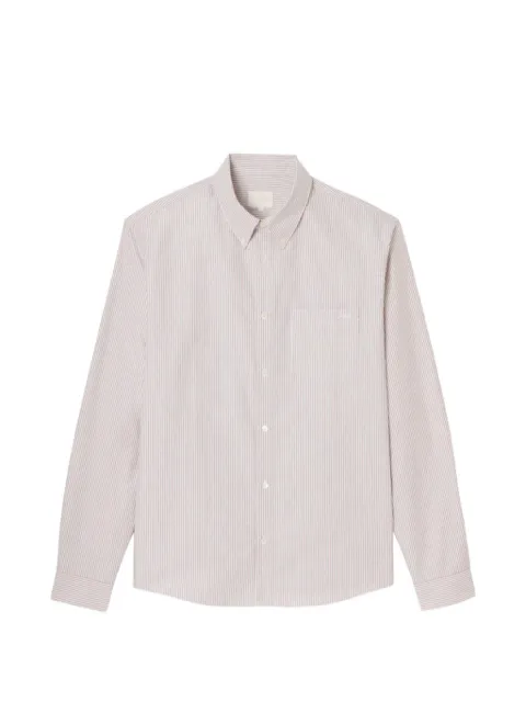 A.P.C. striped buttoned shirt